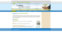 Desktop Screenshot of planetbiotechnology.com